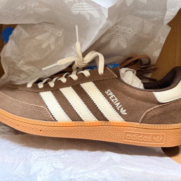 NIB Adidas Handball Spezial Brown Women 9 (9.5) - Picture 2 of 5